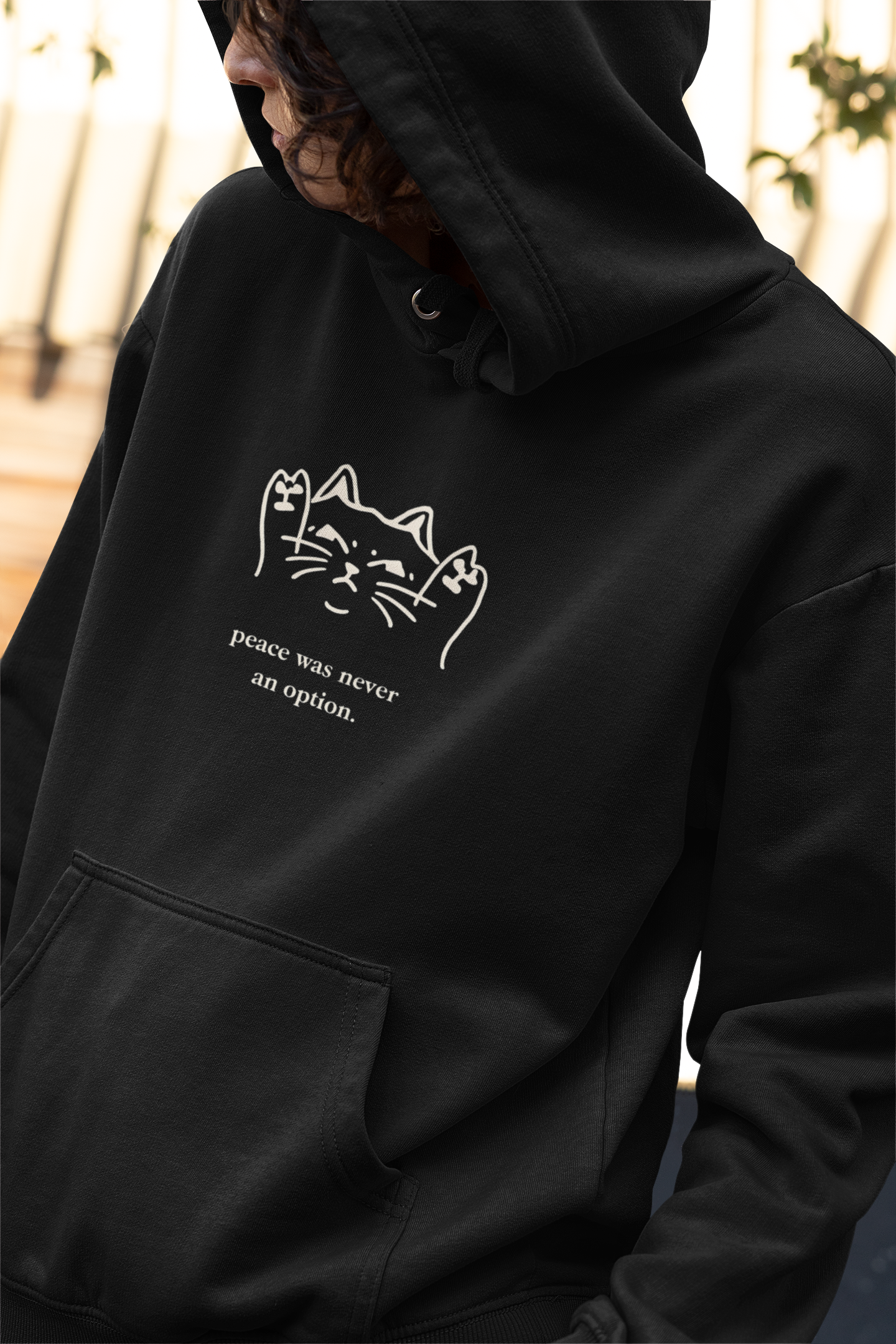 No Option hoodie
