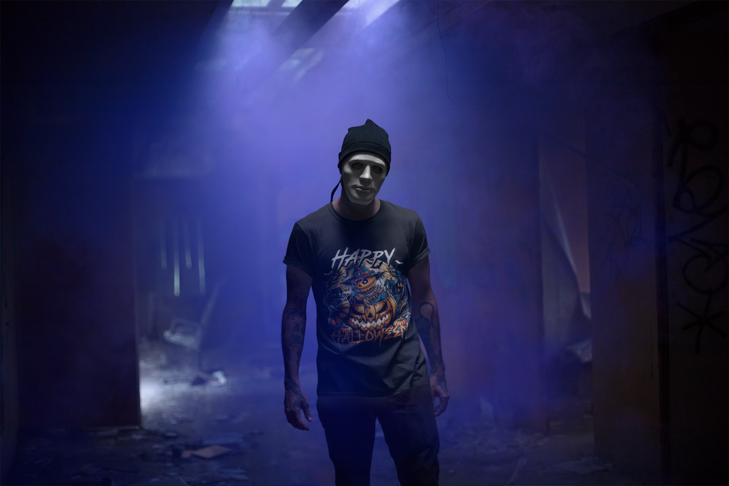 🎃 Happy Halloween Scarecrow T-Shirt 👻